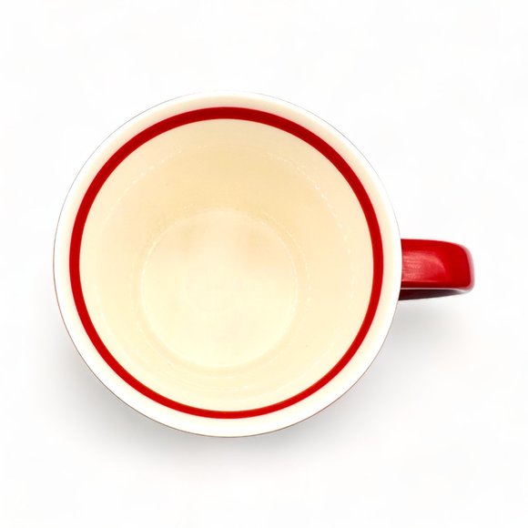 Starbuck Red and White Mug - Bone China - Picture 5 of 6